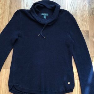Long sleeve mock turtleneck